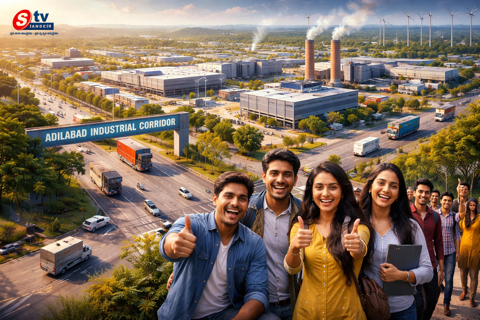 ఆదిలాబాద్‌కు పారిశ్రామిక కళ: 10,000 ఎకరాల్లో మెగా ఇండస్ట్రియల్ క్లస్టర్.. వేలాది మందికి ఉపాధి!